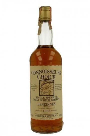 G&M BENRINNES 1968, Connoisseurs Choice - LIQUOR JOY