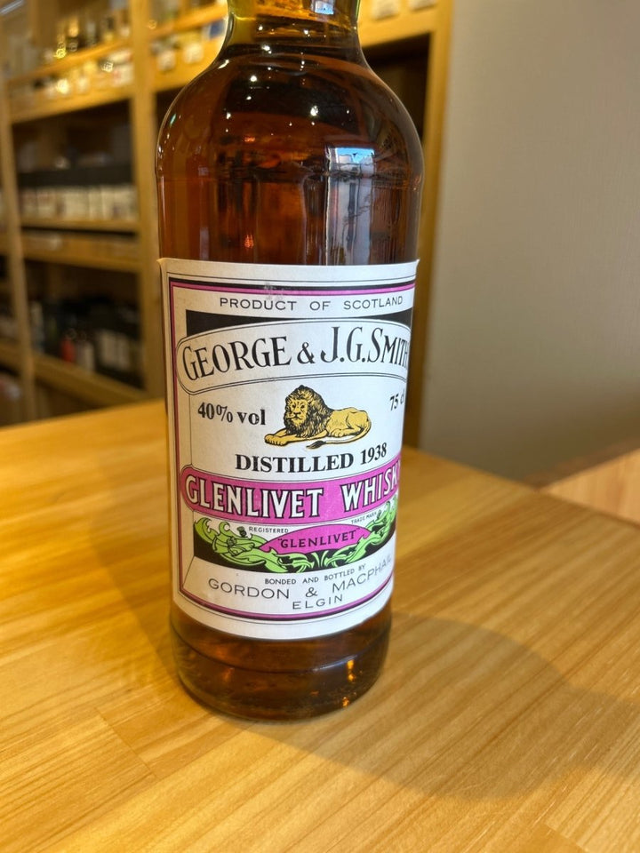 G＆M Glenlivet (グレンリベット)　1938 - LIQUOR JOY