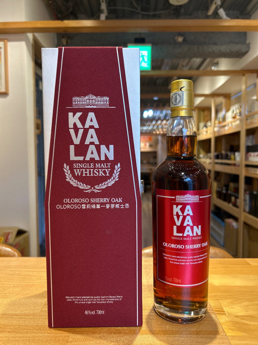 Kavalan Oloroso Sherry Oak Single Malt [Whiskey, Taiwan (Taiwan Province/Republic of China) 700ml] [Gift Box]