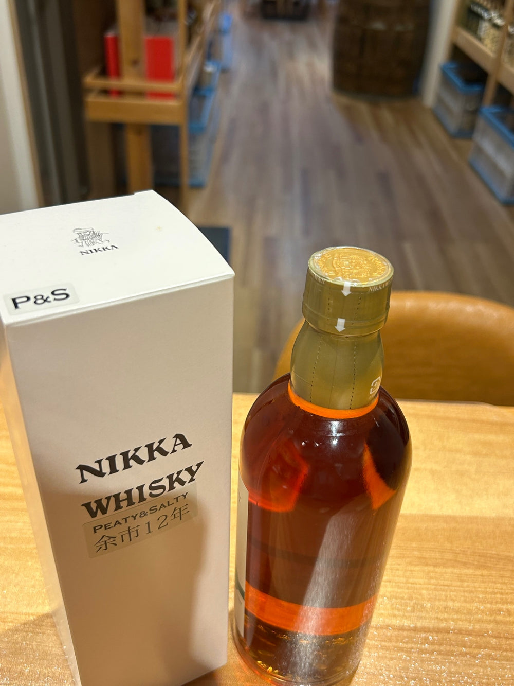 ニッカウィスキー 余市12年  ピーティ＆ソルティ 500ml