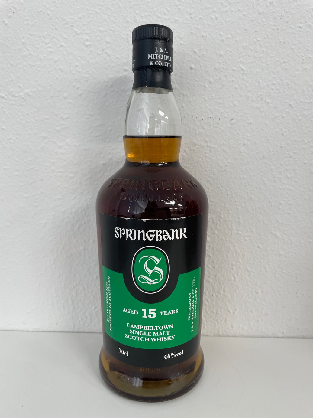[新ラベル] スプリングバンク 15年 正規品 46度 700ml