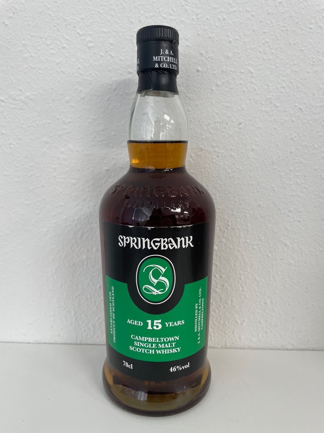 [新ラベル] スプリングバンク 15年 正規品 46度 700ml
