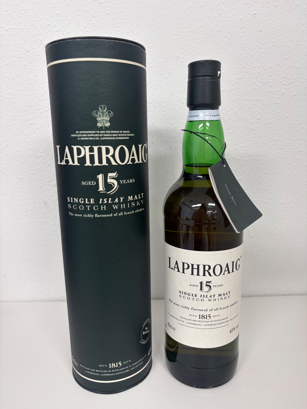 ラフロイグ15年　旧ボトル　700ML　箱付き