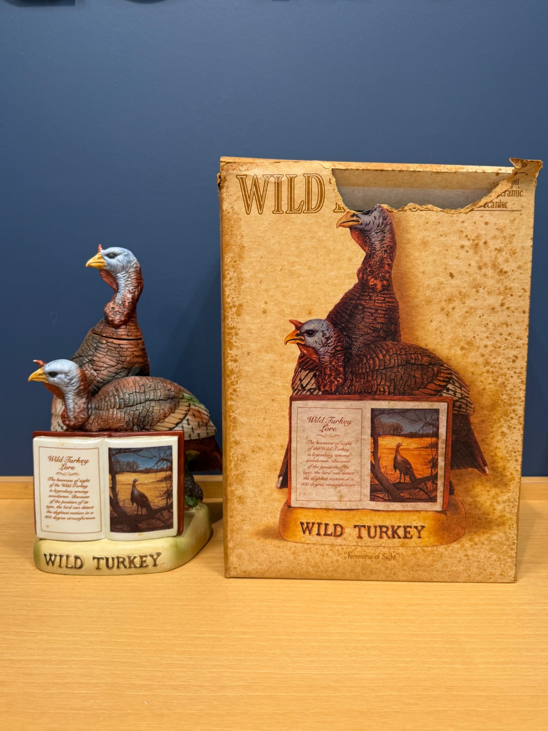 ワイルドターキー WILD TURKEY 8年 陶器ボトル