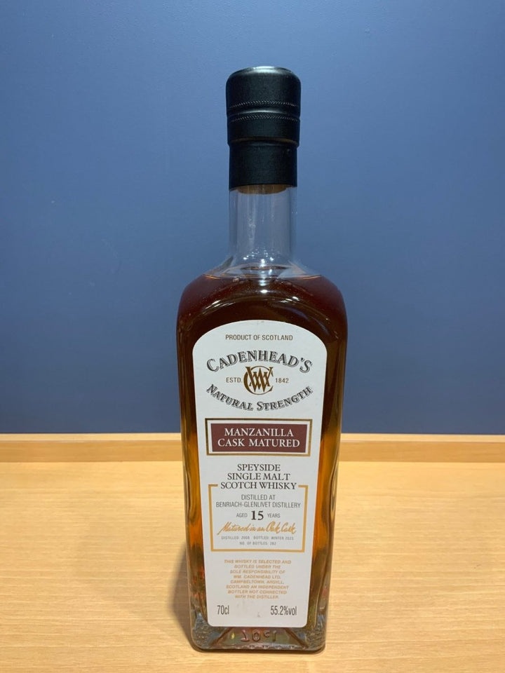 Jura Manzanilla Cadenhead 15 years - LIQUOR JOY