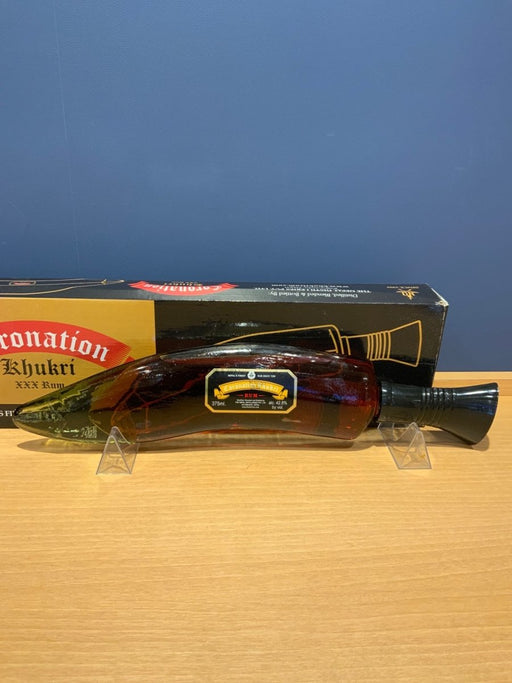 Khukri Rum ククリコロネーションラム ナイフ型ボトル 375ml - LIQUOR JOY