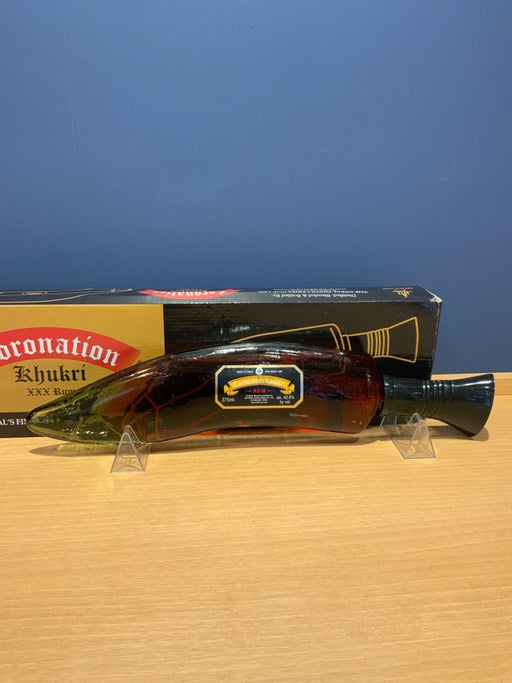Khukri Rum ククリコロネーションラム ナイフ型ボトル 375ml - LIQUOR JOY