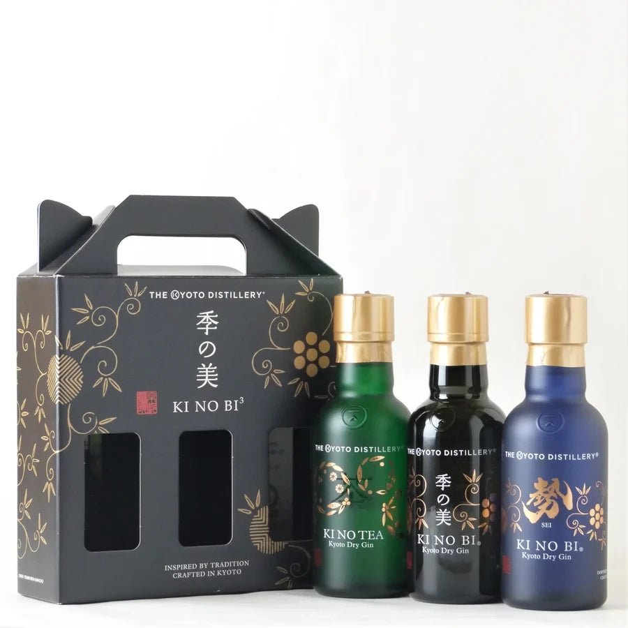 KI NO BI『季の美&勢&TEA』200ml × 3本セット【クラフトジン】 - LIQUOR JOY
