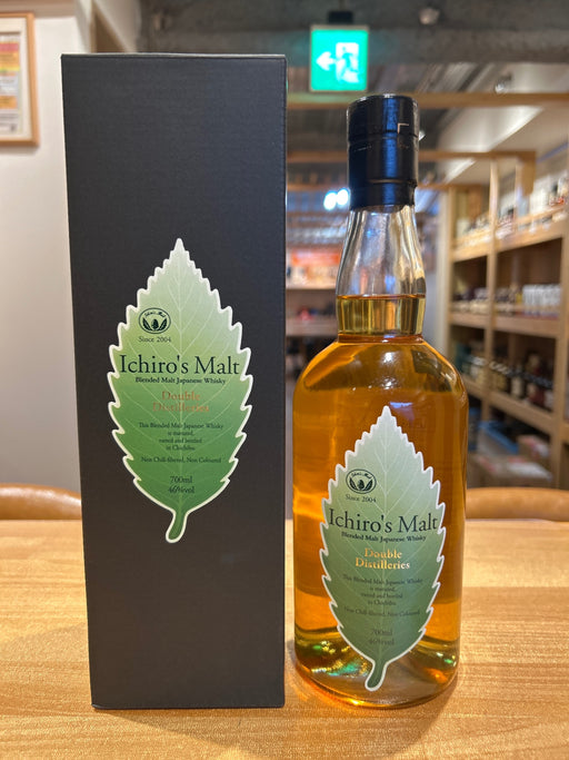 Ichiro's Malt Double Distilleries Pure Malt Leaf Label 46% ABV 700ml