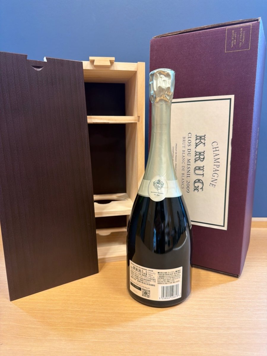 KRUG クリュッグ クロ デュ メニル ブリュット ブラン ド ブラン 2009 750ml 12.5％ 木箱/冊子付 - LIQUOR JOY