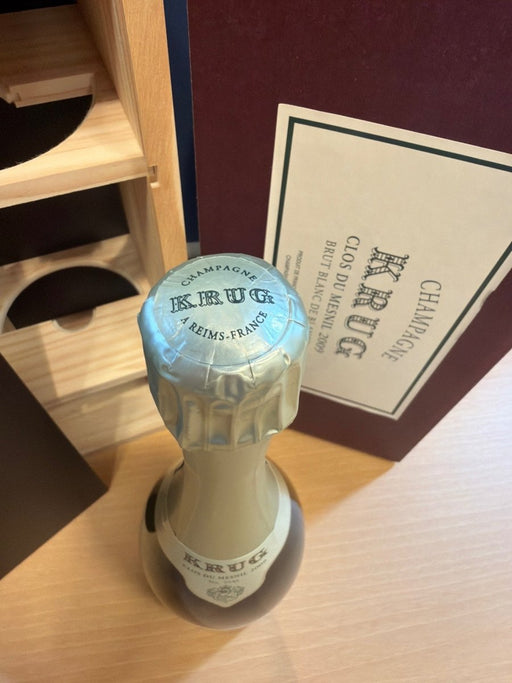 KRUG クリュッグ クロ デュ メニル ブリュット ブラン ド ブラン 2009 750ml 12.5％ 木箱/冊子付 - LIQUOR JOY