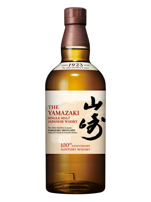 Suntory Whisky 100th Anniversary  YAMAZAKI SINGLE MALT WHISKY 700ml