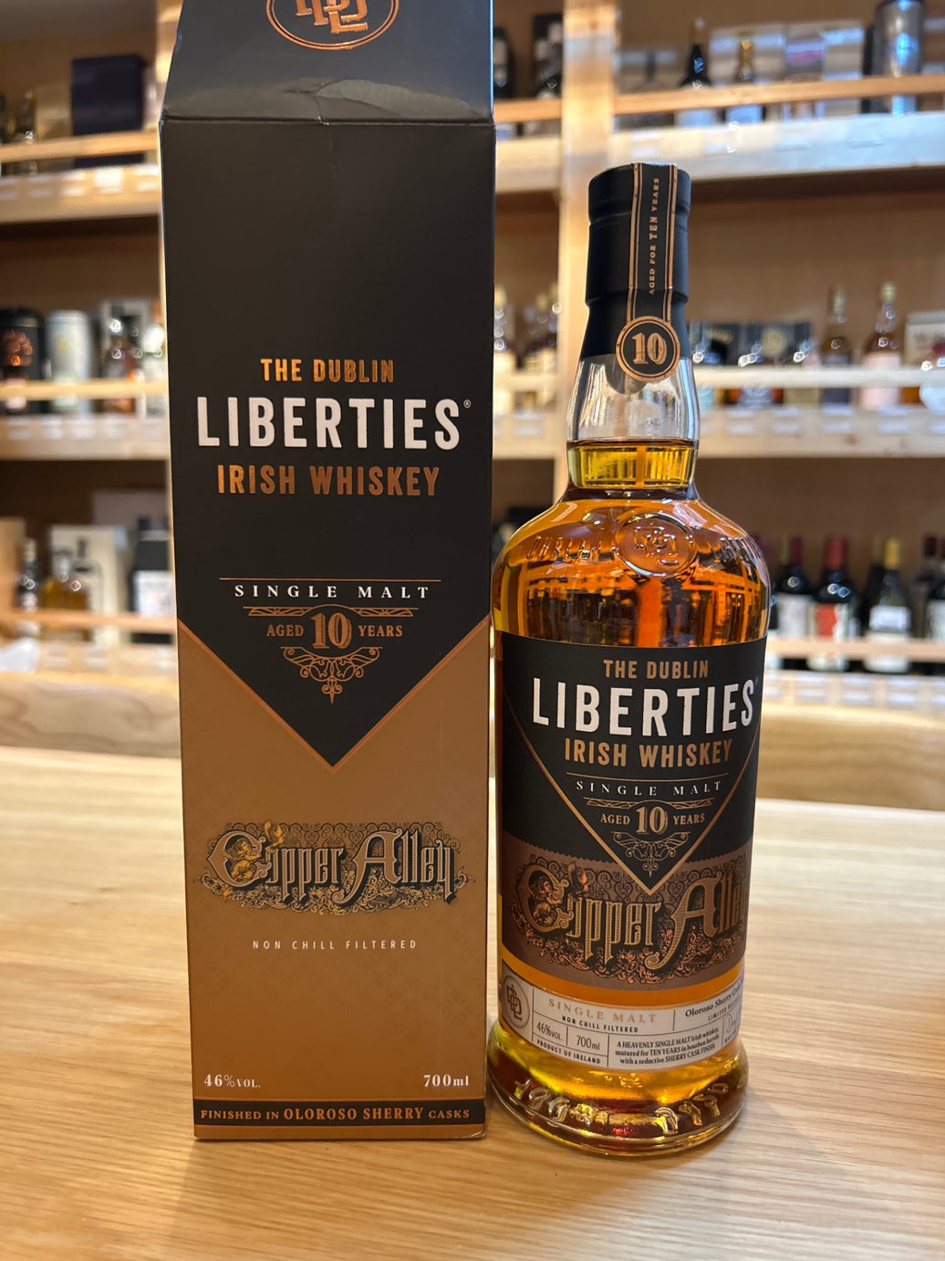 The Dublin Liberties Copper Alley 10 Year Old [Irish Whisky 700ml]