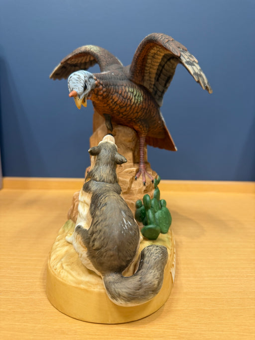 ワイルドターキー WILD TURKEY 8年 陶器ボトル 七面鳥と狼 700ml