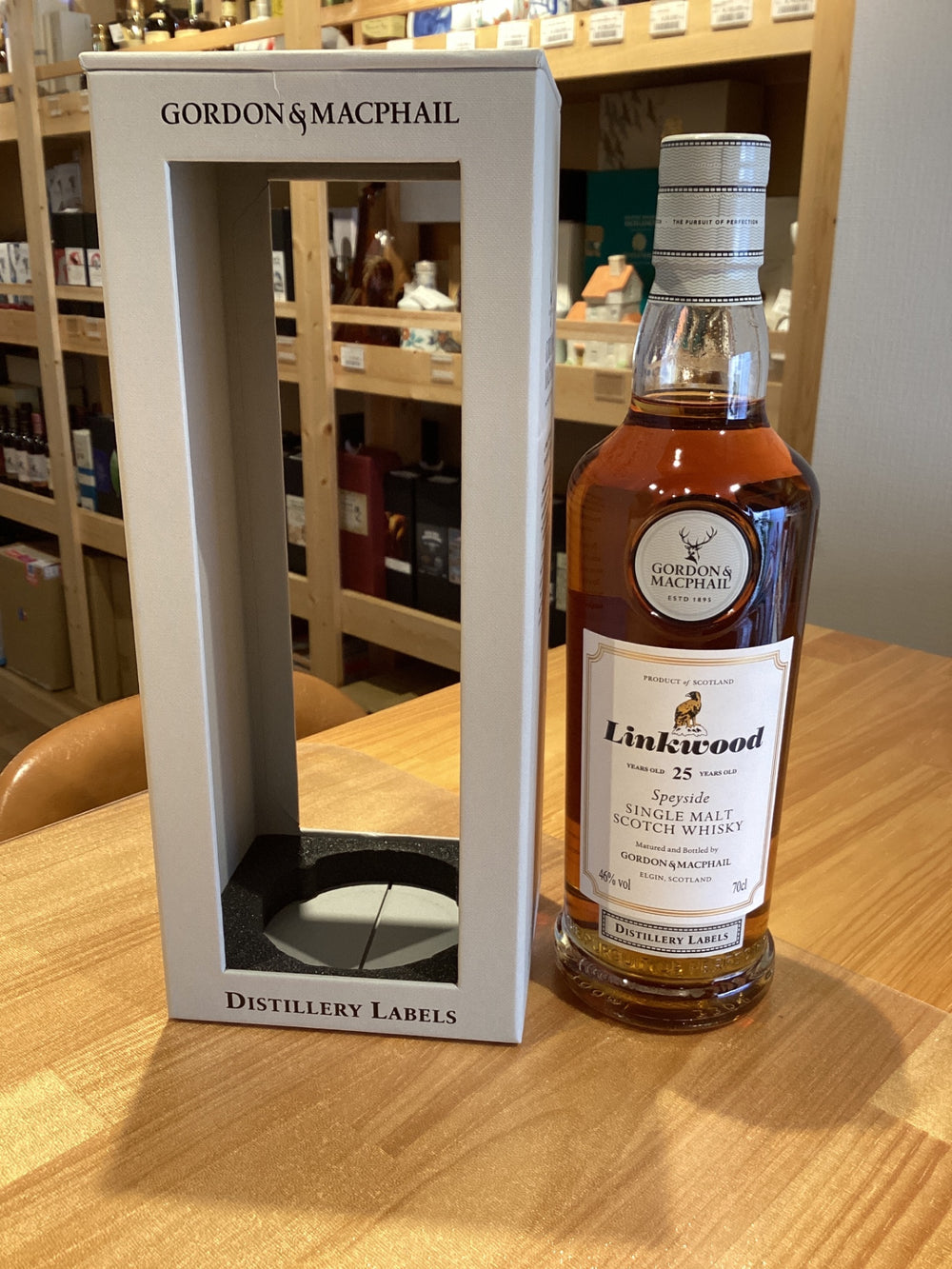 [New Bottle] Linkwood 25 Year Old, 43% ABV, 700ml (Gordon &amp; MacPhail)