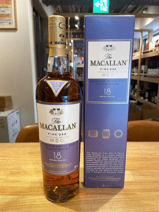 Macallan 18 Year Old Fine Oak