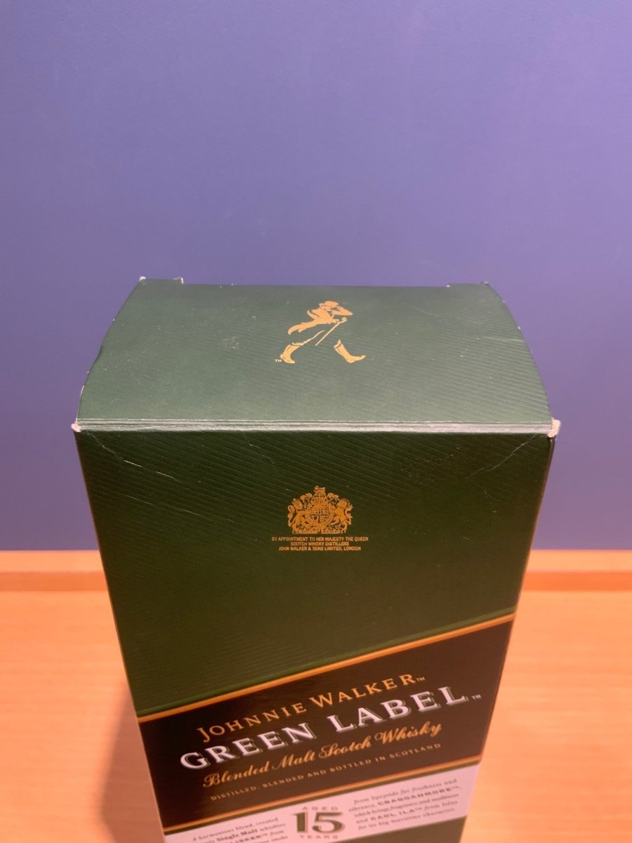ジョニーウォーカー グリーンラベル １５年 ７５０ml (オールドボトル） - LIQUOR JOY