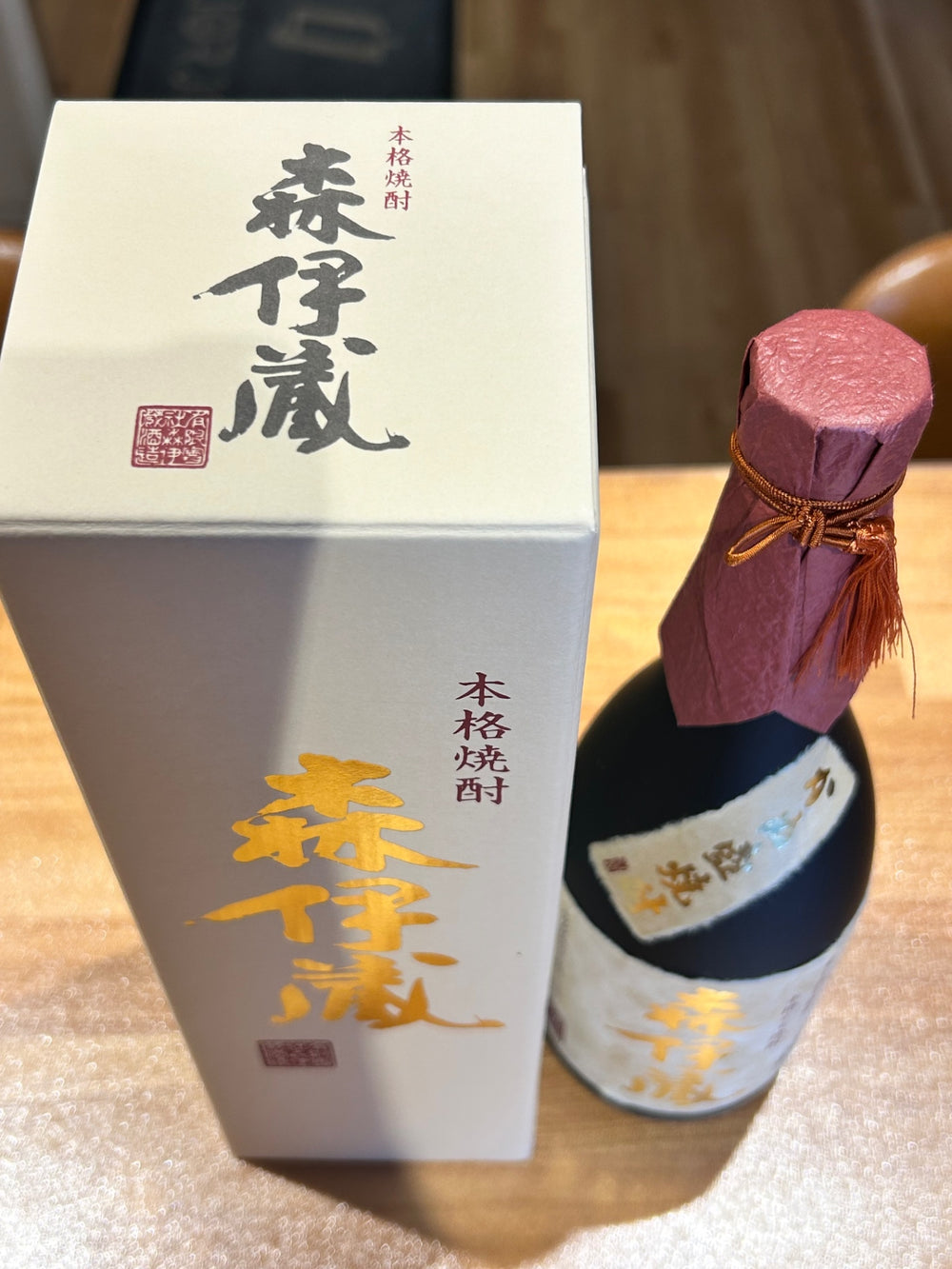 森伊蔵酒造 森伊蔵（もりいぞう） 金ラベル 720ml箱付き