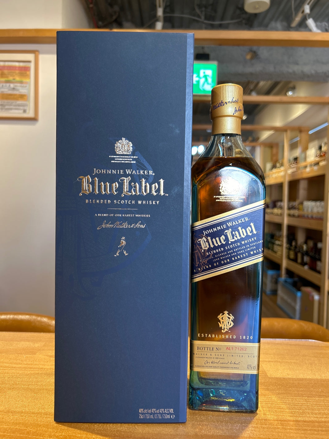 Johnnie Walker Blue Label Boxed [Whiskey, UK, 750ml]