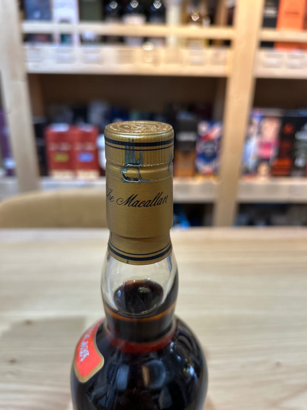マッカラン　マッカラン カスクストレングス　赤ラベル 箱付き 　750ml