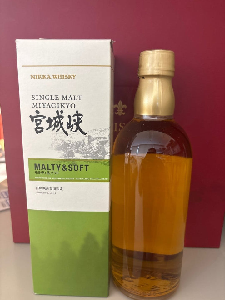 ニッカ シングルモルト 宮城峡 モルティ＆ソフト Nikka Japanese Single Malt Whiskey Miyagikyo 500ml - LIQUOR JOY