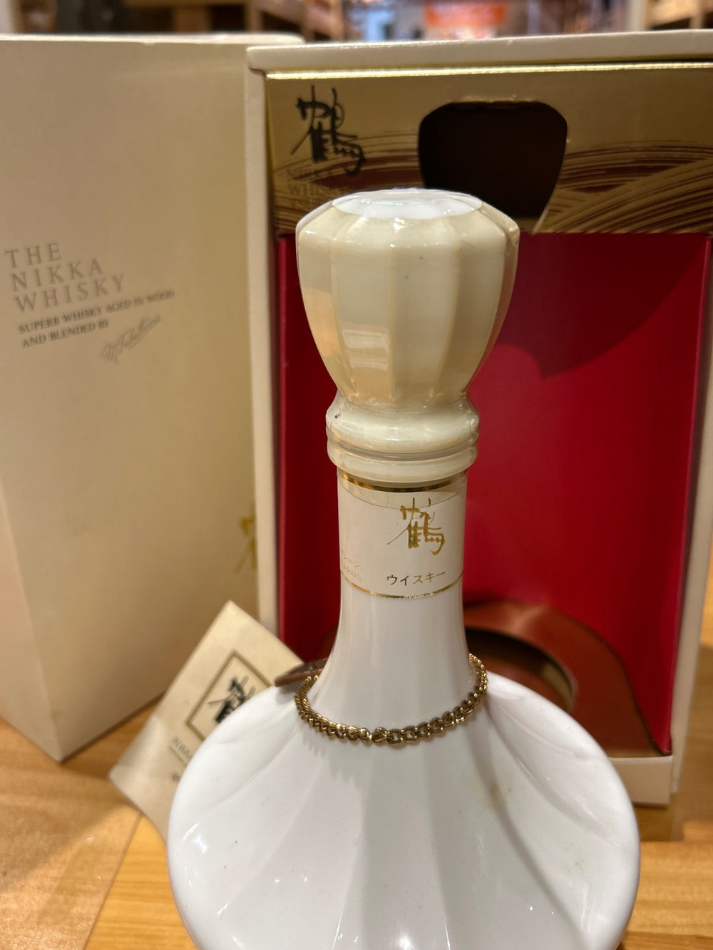 Nikka Tsuru White Porcelain, No Label, 43% Alcohol, 700ml