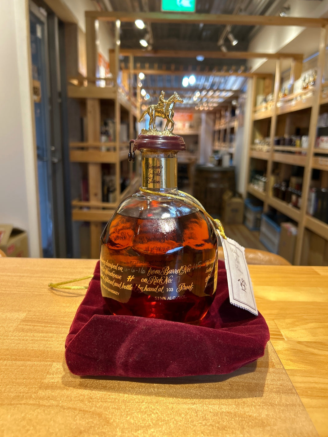 image Blanton's Gold 51.5% ABV 700ml [Bourbon]