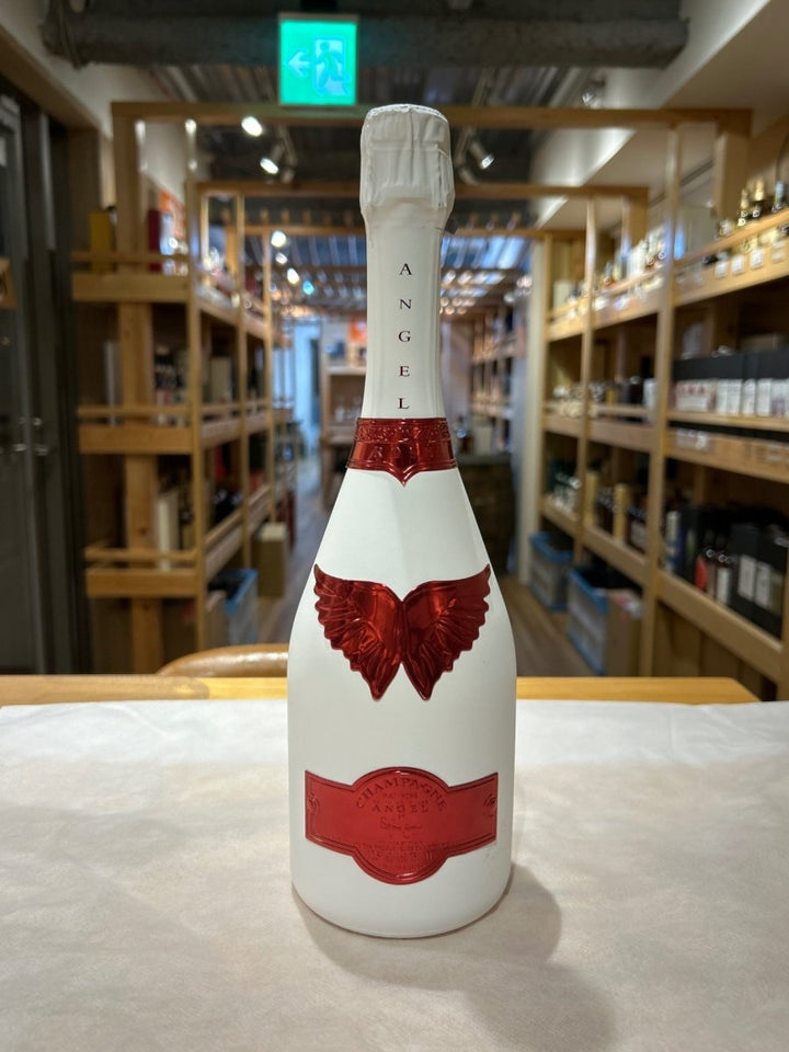 エンジェル シャンパン NV ロゼホワイト Holiday Edition　レッド　箱なし - LIQUOR JOY