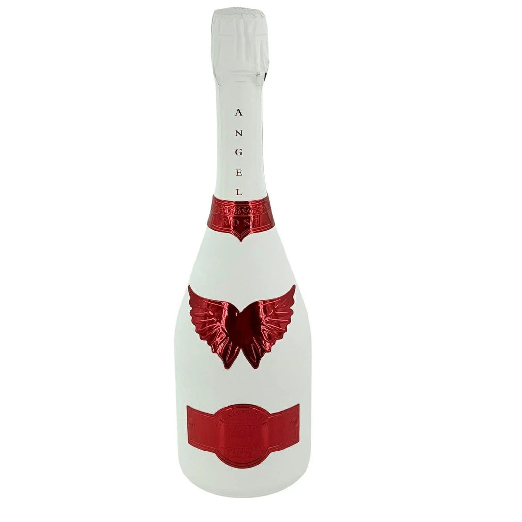 エンジェル シャンパン NV ロゼホワイト Holiday Edition　レッド　箱なし - LIQUOR JOY