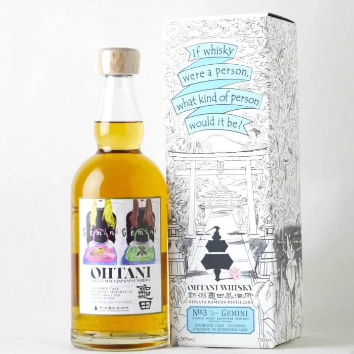 OHTANI WHISKY 新潟亀田 Zodiac sign series『Gemini』700ml - LIQUOR JOY