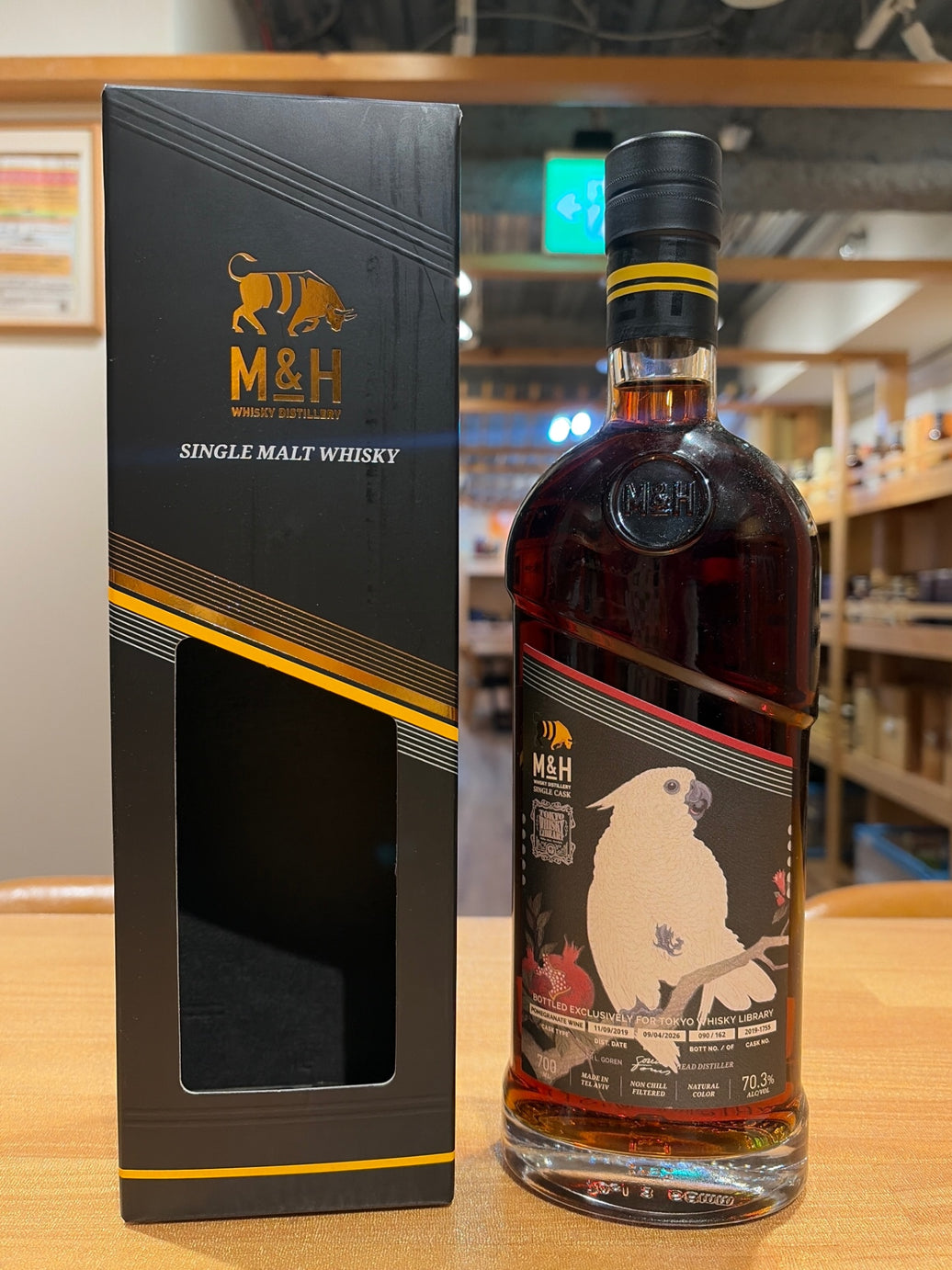 M&H ザクロワインカスク for TOKYO Whisky Library