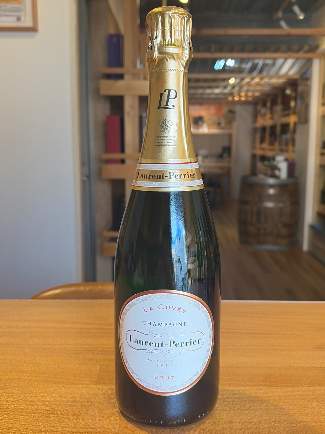 【英国王室御用達のシャンパン】シャンパン ローラン・ペリエ ラ キュベ 750ml