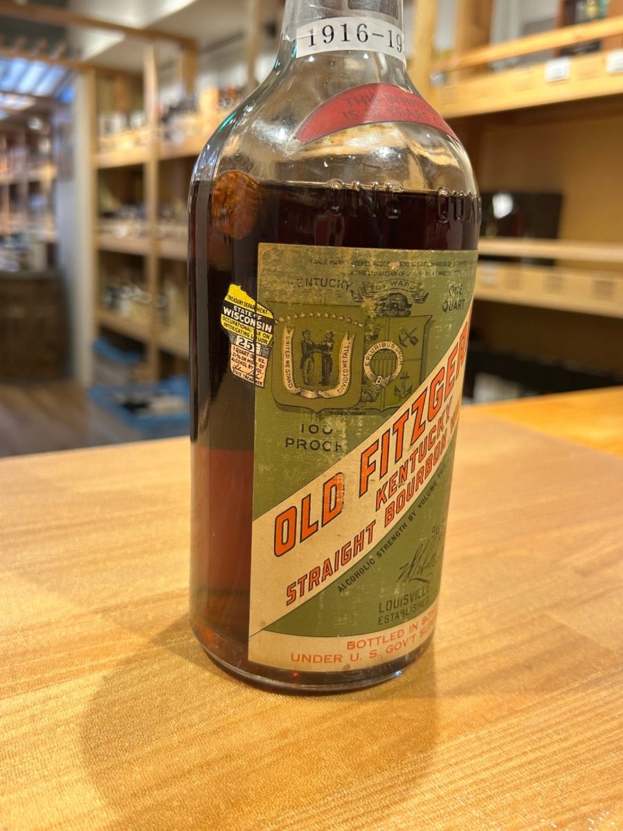 image Old Fitzgerald 17 Year Old 100 Proof 1916 (1 Bottle Quart) - LIQUOR JOY