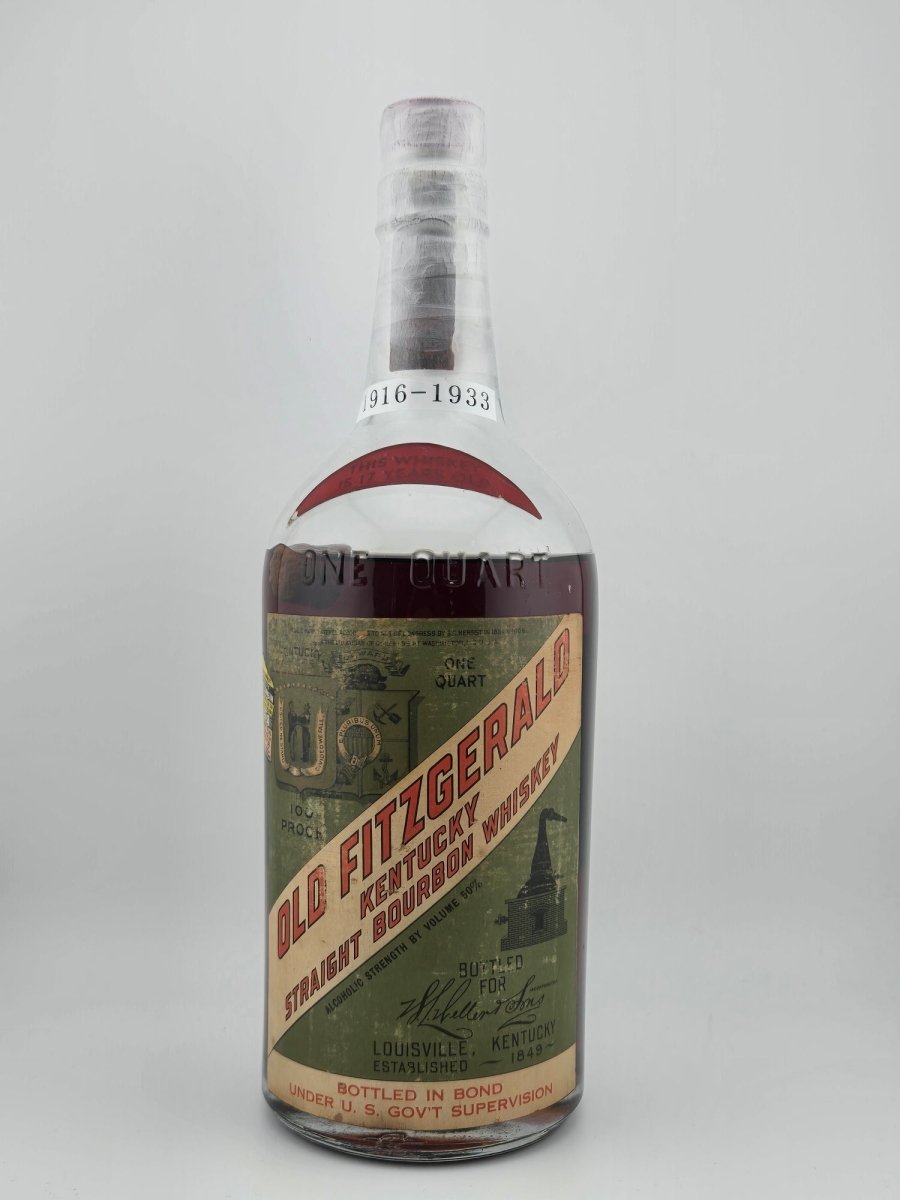 Old Fitzgerald 17 Year Old 100 Proof 1916 (1 Bottle Quart) - LIQUOR JOY