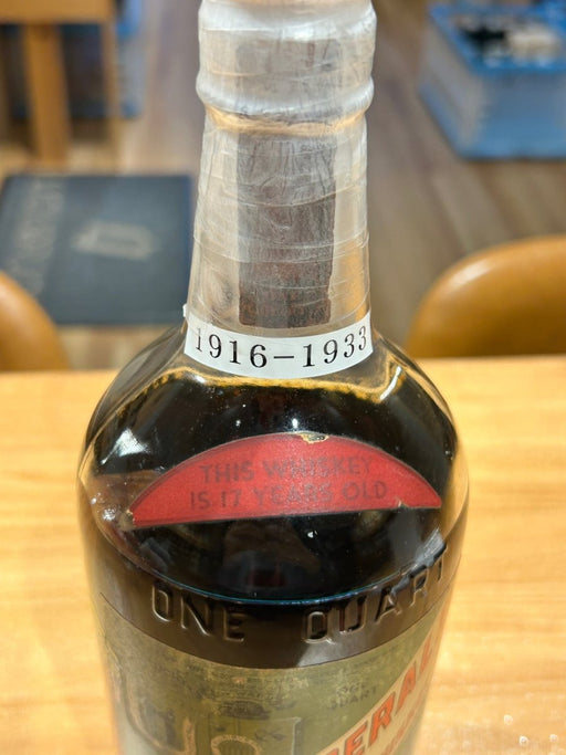 Old Fitzgerald 17 Year Old 100 Proof 1916 (1 Bottle Quart) - LIQUOR JOY