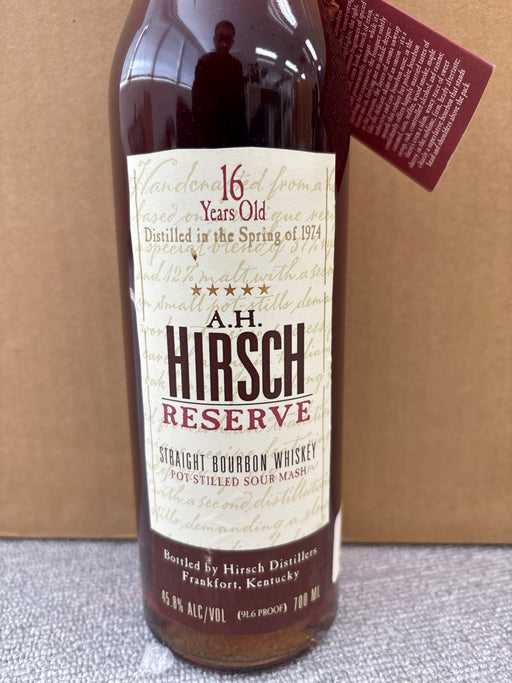 HIRSCH RESERVE 16 Year Old 1974 45.8% 700ml