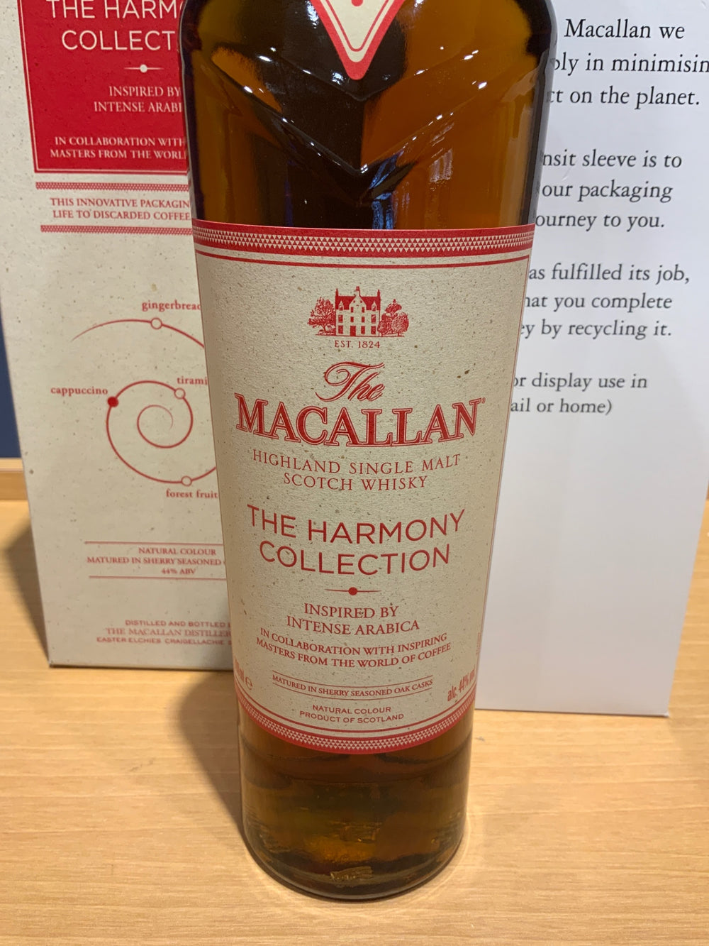 The MACALLAN THE HARMONY COLLECTION INTENSE ARABICA 44% 700ml