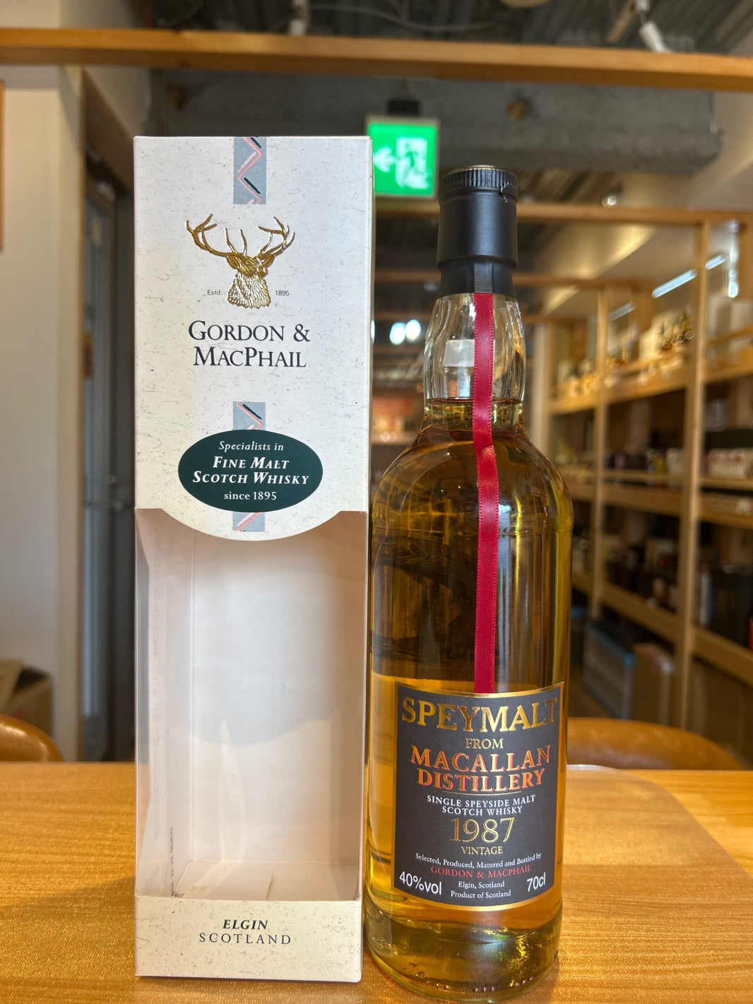 G&amp;M Macallan Speymalt 1987-2006 with box