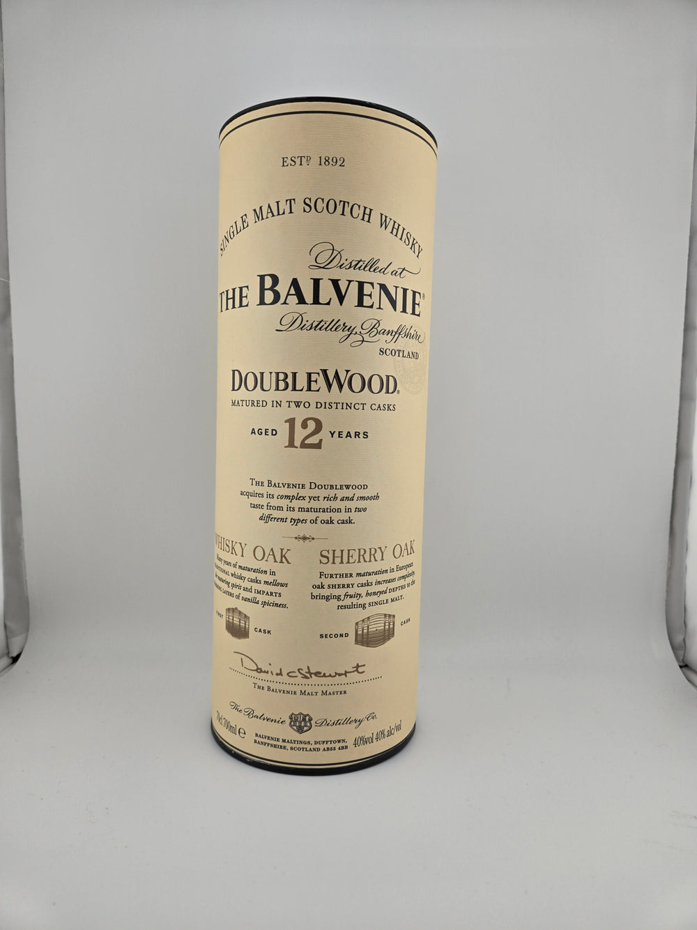 THE BALVENIE ザ・バルヴェニー DOUBLE WOOD 12年 MATURED IN TWO CASK 700ml 43%