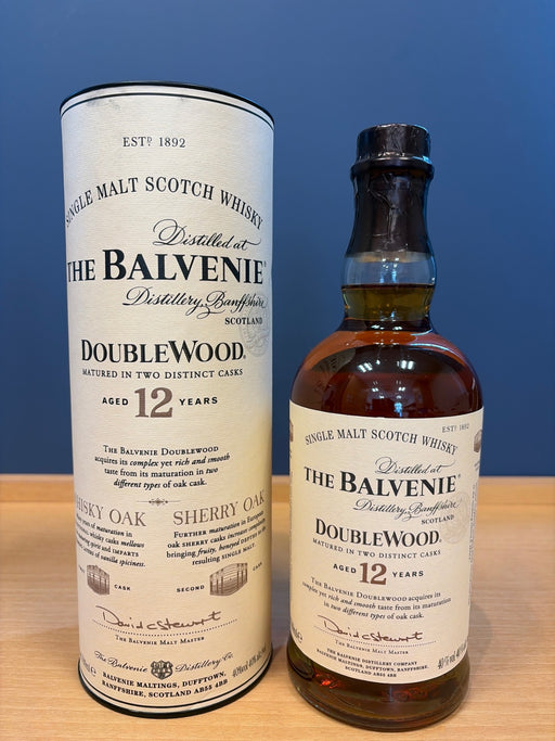 THE BALVENIE ザ・バルヴェニー DOUBLE WOOD 12年 MATURED IN TWO CASK 700ml 43%