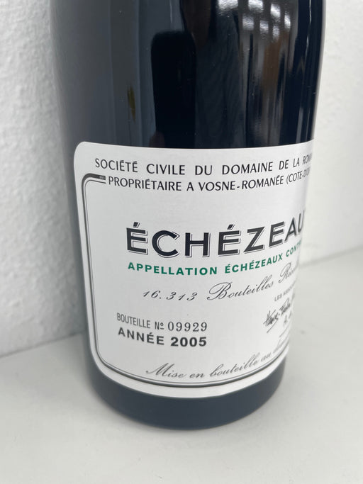 DRC ドメーヌ・ド・ラ・ロマネコンティ エシェゾー 2005 ファインズ 赤 ワイン 750ml 13％