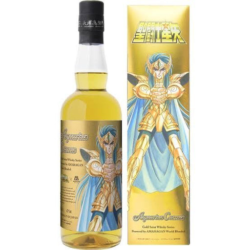 聖闘士星矢 ゴールドセイント ウイスキーシリーズ Powered by AMAHAGAN「アクエリアス カミュ」 - LIQUOR JOY