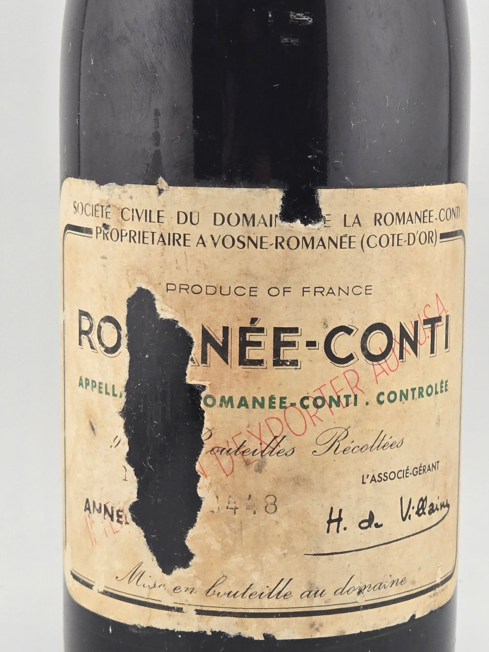 DRC ロマネコンティ 1959