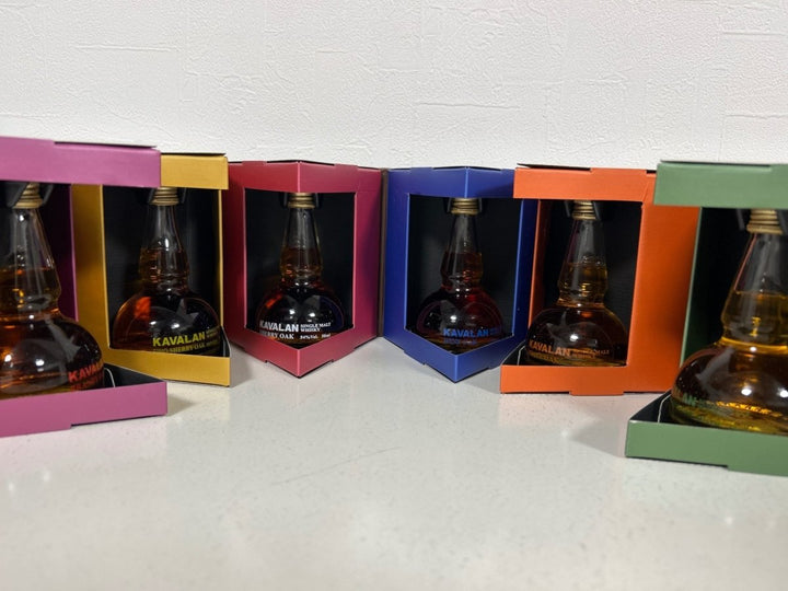 カバラン　ポットスチル型ミニチュアボトルギフトセット - LIQUOR JOY