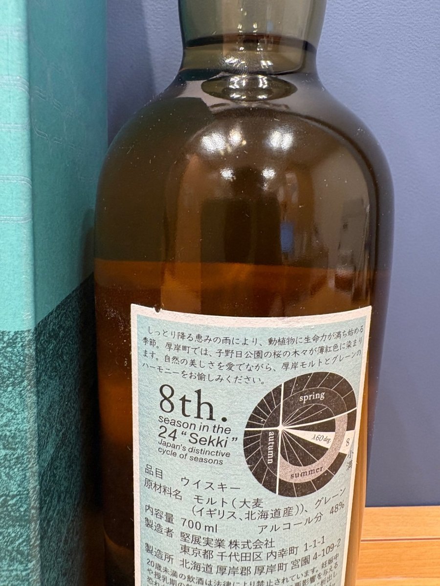 厚岸蒸溜所ブレンデッドウイスキー 小満 ４８°７００ＭＬ - LIQUOR JOY