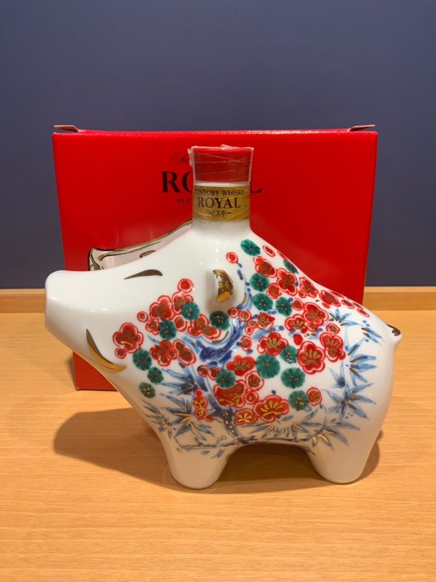 サントリー　ウイスキー　 ローヤル　干支ボトル　陶器　亥歳 - LIQUOR JOY