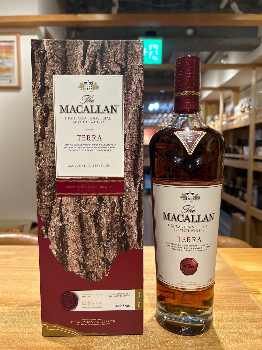 The Macallan Terra 43.8% ABV 700ml Quest Collection Single Malt Scotch Whisky [Parallel Import]