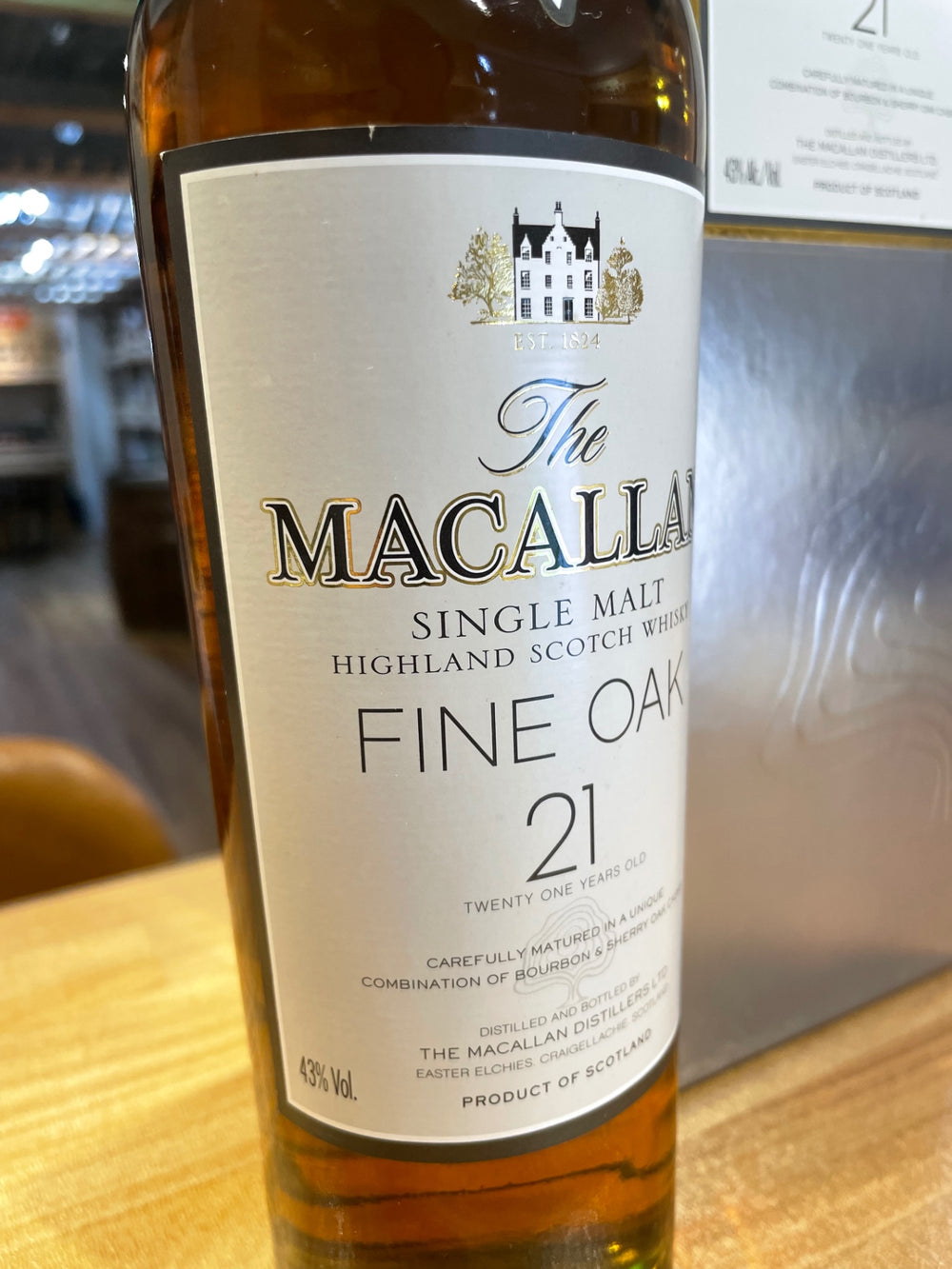 マッカラン 21年 ファインオーク