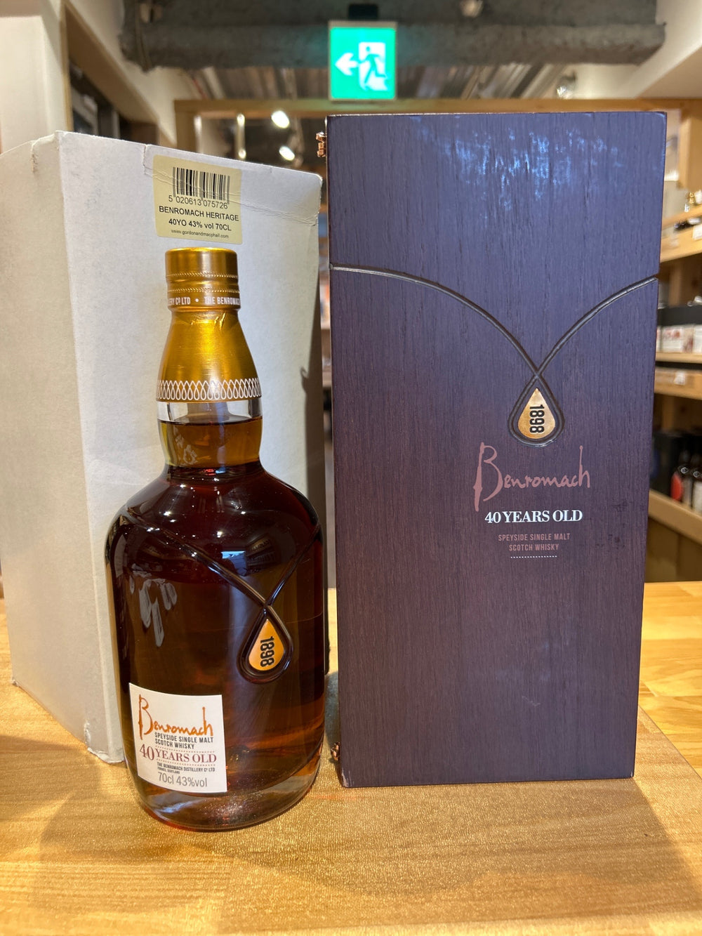 BENROMACH (ベンロマック)  40年