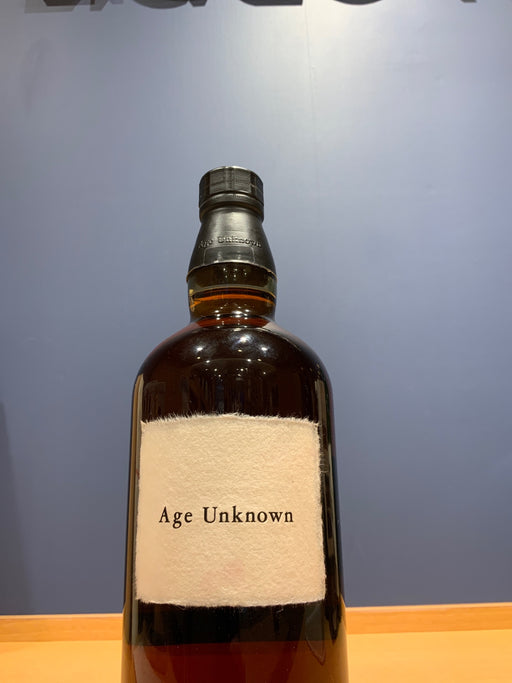 サントリー ピュアモルト Age Unknown エイジアンノウン 勲一等瑞宝章受賞記念 ウイスキー 750ml 43％ 木箱/冊子/ご挨拶状/赤布/紐